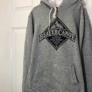 Beaver canoe hoodie